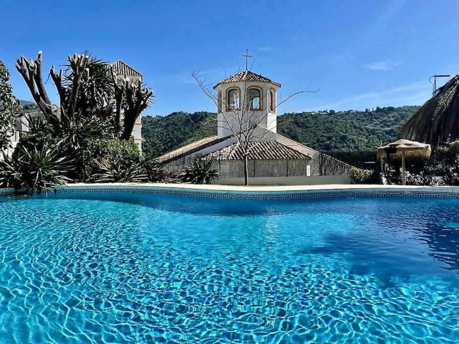 Hermosa Casita De Pueblo Con Piscina En Benahavís Exterior photo
